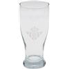 CYPBRANDS Real Betis - Bicchiere da birra, capacità 565 ml, vetro, trasparente, prodotto ufficiale