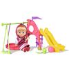 Simba 109301816 - Masha con Parco Giochi, 12 cm