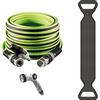 FITT FORCE PLUS 1/2 15m - Kit con Tubo Acqua da Giardino Leggero e Resistente per Uso Intensivo con Lancia, Pistola Multigetto, Lime