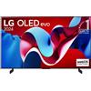 LG Electronics LG OLED42C47LA - 107 CM (42 Pollici) Diagonalklasse C4 Serie Oled-Tv - Oled Evo