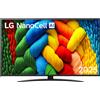 LG NanoCell AI 50NANO81A6A TV Serie NANO81 50'' 4K, α7 Gen8, HDR10, 20W, 3 HDMI