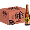 Leffe Ambrée, Birra Bottiglia - Pacco da 24x33cl