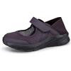 Hsyooes Sandali Donna Estive Scarpe da camminata Regolabili Ciabatte Maglia Scarpe da Passeggio Traspirante Pantofole Rete Scarpe Ortopediche Comodo Antiscivolo viola EU40