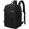 BRIJAY Ryanair-Easyjet Cabin 40 x 20 x 25 cm (20 L) | Zaino gives air travel | Borsa da Cabina Zaino per Uomo e Donna da Lavoro Lavoro Viaggio e Trekking Scuola (NERE)
