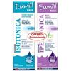 Eumill Bipack Soluzione Isotonica Igiene Nasale Quotidiana 100ml + Soluzione Ipertonica Naso Chiuso, 100ml