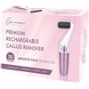 Own Harmony Roll Pedicure Elettrico Ricaricabile per Pelle Dura: Pedicure Professionale CR1700 Migliore Lima Elettronica Piede, Rimozione di Callo e Asciugare i Talloni Incrinati Cura Piedi (Cavo USB)