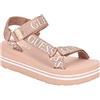 GUESS Avin, Sandali con Zeppa Donna, Oro Rosa, 40 EU