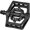 Funn Ripper2 Pedali Automatici MTB, Doppio Lato, Tacchette SPD (Nero)