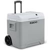 IGLOO IE42 Frigo Elettrico, 12V e 230V, 42L - Mini Frigorifero Compatto per Auto, Campeggio, Viaggi, Barca e Festival - Con Ruote, Maniglia Telescopica, Vano Portacavo e Modalità Eco/Max