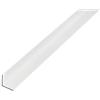 Alberts GAH-Alberts 498177 473624 - Profilo angolare in alluminio, 1000 x 15 x 15 mm, argento anodizzato, set da 10 pezzi