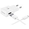 Genérico Caricabatterie originale EP-TA20EWE (Micro-USB) Ricarica Rapida per Samsung Galaxy S3, S4, S6, S7, S7 Edge, Note 4, 5, Bianco (Bulk)
