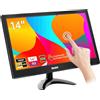 Jhcztrk 14 pollici touch screen portatile monitor HDR portatile con HDMI USB C, schermo IPS HDR, 400 cd/m² FHD 1080P 99% sRGB per laptop Mac Xbox PS4/5 Switch Display esterno