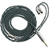 Linsoul Tripowin Zonie IEM Cavo, 16 Core Placcato Argento Cordoni Aggiornati, 1.25m SPC in Ear Monitor Cavi per 7hz Zero:2 Orchestra Lite Cadenza Hype4 Supermix4(2pin 0.78mm, 3.5mm)(Verde muschio)