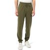 Tommy Hilfiger Uomo Pantaloni da Jogging Track Pant Pantaloni Lounge, Verde (Utility Olive), M
