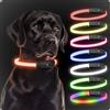 PAJ GPS PAJ Collare Luminoso Regolabile ad Alta Visibilità Per Cani - Nero