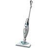 BLACK+DECKER FSM1616-QS LAVAPAVIMENTI A VAPORE STEAM-MOP™ - Potenza 1600 w - Tecnologia Autoselect® con regolazione del vapore manuale, Capacità 350 ml, Serbatoio estraibile Testa lavapavimenti snodabile, Cavo 5 mt