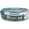 Gardena Tubo Acqua da Giardino Classic da 19 mm (3/4) 50 m, Tubo Flessibile In Pvc con Robusta Maglia Incrociata, Pressione di Scoppio di 22 Bar, Resistente al Gelo e ai Raggi UV (18025-20)