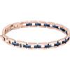 Maserati Jewels Bracciale Uomo in acciaio, ceramica, IP Oro Rosa, IP blu - JM422ATZ15