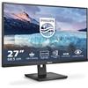 Philips Monitors Philips 273S1 - Monitor docking da 27 pollici, FHD, USB-C docking 65W PD, IPS, TUV Eye comfort, regolabile in altezza, altoparlanti, senza sfarfallio (1920x1080, 300cd/m², HDMI 1.4/DP 1.2/USB-C, RJ45)