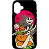 Disney 100 Nightmare Before Christmas Halloween Jack & Sally Custodia per iPhone 16