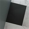 maimai Mai & Mai Piatto Doccia 80x100 cm, Spessore 3cm, Piatto Doccia Rettangolare Ultrasottile in Resina Effetto Pietra, Antiscivolo Indistruttibile, Antracite Opaco, Geoma07
