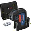 Bosch Professional Livella laser a 5 punti GPL 5 G (laser verde, raggio d'azione: fino a 30 m, sacchetto)