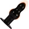BDSMAGE Palline anali Plug Anale Sex toys, Plug Per Adulti Sextoy, Butt Plug Sexytoysys Donne Uomo, Plug Anale-Dilatatore Coppia Dilatatori Anali SexToys (Nero, XL)