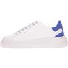 GUESS Scarpe Uomo Sneaker Elba carryover in Pelle White/Blu US24GU10 FMPVIBSUE12 41