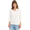 Cecil 3227473 Polo con Dettaglio Bottoni, Vanilla White, XL Donna