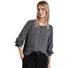 Street One A345115 Camicetta Stampata, Nero, 48 Donna