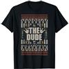 The Big Lebowski The Dude Ugly Christmas Sweater Maglietta