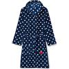 Playshoes Accappatoio in pile per bambini, Vestaglia Unisex - Bambini e ragazzi, Tesoro, 122/128