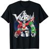 Voltron Legendary Defender Voltron: Defender of the Universe Distressed Circle Portrait Maglietta