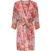 ONLY Onlnova Life Vis Thea KH Dress AOP da Donna, Blu - Palace Blue, XS