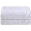 NELLA BIAGINI Telo Doccia Grande, Set da 2, Telo Bagno, 150x100 cm, 100% Spugna di Cotone, 420 gr/mq, per Sauna e SPA, Morbido, Resistente, Tinta Unita. Modello: Minerva