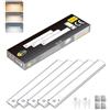 CLAR - Luce LED Sottopensile con Sensore di Movimento, Senza Fili e Ricaricabile, Luce Magnetica per Cucina e Armadio, 30 cm (Pack 5)