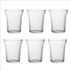 Duralex Bicchiere universale da 22 cl, confezione da 6 pezzi, 1047AB06/6, in vetro trasparente