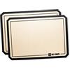 di Oro Living DI ORO® - Tappetini da forno professionali in silicone - Folgi antiaderenti e resistenti a 250°C - Lavabili in lavastoviglie e facili da pulire - Silicone senza BPA e certificato LFGB (42 x 29,5 cm)