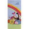 Jay Franco Disney Winnie The Pooh Arcobaleno 71 cm x 147 cm Asciugamano da Spiaggia in 100% Cotone/Telo Mare
