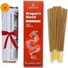 Calmveda Sangue Di Drago Incenso - (80 incenso naturale) pulito niente carbone incenso, realizzato con fiori riciclati | Bastoncini incenso protettivi per la cattiva pulizia energetica