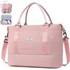 TAN.TOMI TANTOMI Borsone da viaggio a mano, borsa sportiva da donna, 46 x 23 x 32 cm borsa da viaggio impermeabile, il campeggio weekend Bag con Scomparto per le Scarpe Adattarsi a più occasioni