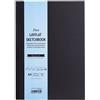 Sketchbook Duo Layflat - A4 - 105 gr - 60 pag - copertina nera - MUSA