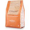 NOVELL - Caffè in Grani Etiopia Naturale 500g | Miscela di Caffè in Grani Naturale |Blend di Caffè Etiopia con Note di Frutta con Nocciolo, Agrumi e Tè al Gelsomino| Caffè con Imballo 100% Riciclabile