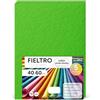 m-office Pannolenci Colorati, Feltro per Lavoretti Creativi, Cucito e Patchwork, Materiale per Scrapbooking e Decorazioni, Set Colori DIY, Ideale Artigianato e Fai-da-te, 40x60cm (Verde Erba, 5pz)