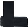 VelaHub Soft Point 50 - Tovaglioli usa e getta, 1/8, 32 x 38 cm, colore: Nero