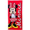 ILS I LOVE SHOPPING Telo Mare Asciugamano da spiaggia e piscina in microfibra CM. 140X70 asciugatura rapida, ultra morbido (per Minnie Mouse Red)