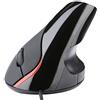 CVZQTE Mouse Verticale Ergonomico 1600DPI USB Ottico Destra