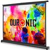 Duronic DPS40 /43 Schermo di proiezione 40" formato 4:3/86 X 61 cm Telo da scrivania telo proiettore da tavolo telo da proiezione per interni/esterni Full HD 3D 4K - Home cinema home theater ufficio