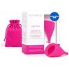 Intimina Lily Cup Size B: Coppetta Mestruale Sottile, Menstrual Cup Utilizzabile per un Massimo di 8 ore, Coppa Mestruale per Raccogliere il Flusso, Coppetta Mestruale Morbida