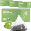 Khla - Tè Verde Sencha Biologico - x80 Bustine - In Foglie Sfuzo - Tè Sencha - Fresco e Profumato - Tè Asiatico Naturale - Cinese The - Ghiacciato o Caldo - The Infusi - Dalla Cina